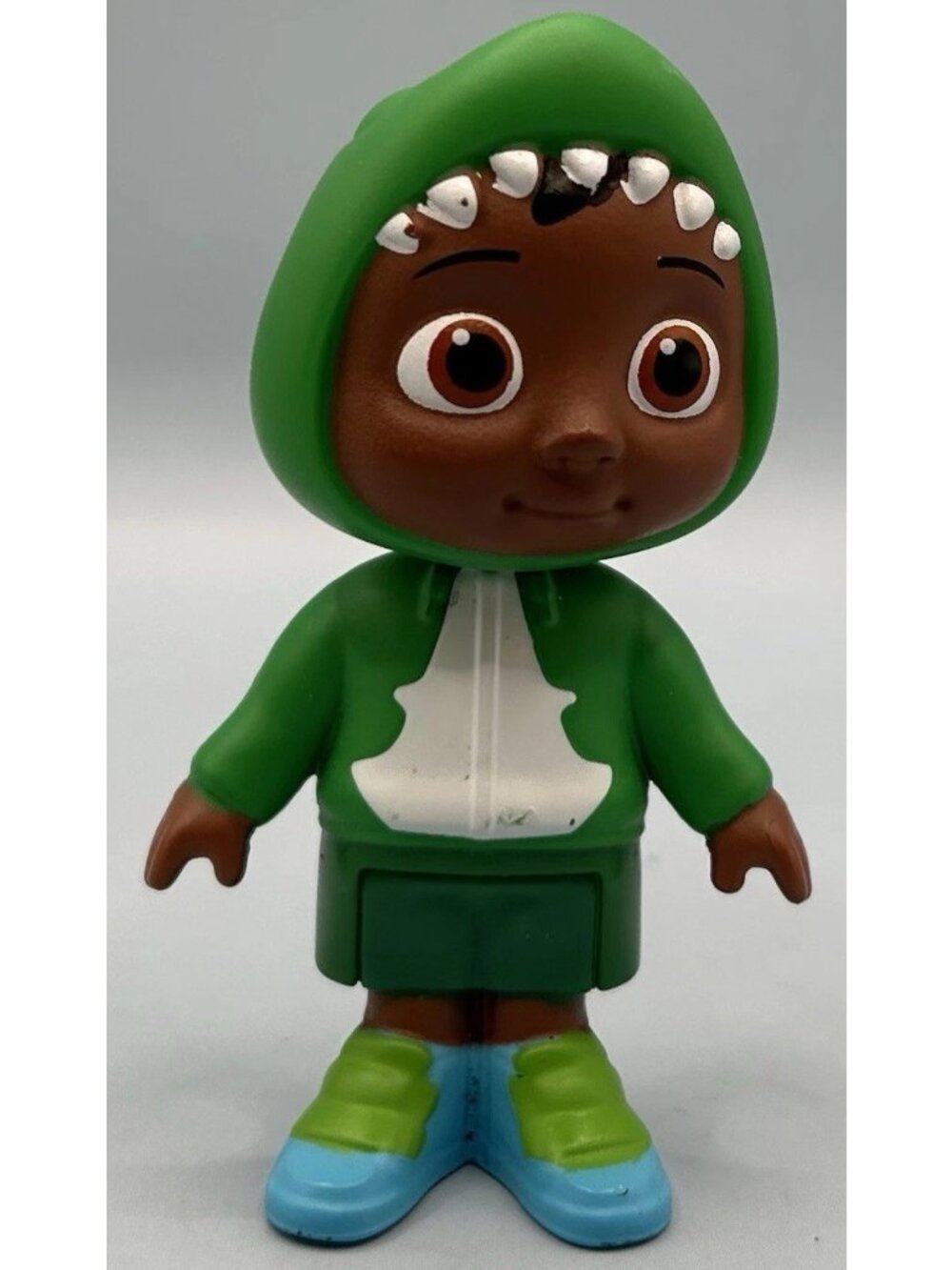2021 Cocomelon Shark Boy Cody Action Figure green PVC Cake Topper